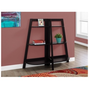 Monarch Specialties Willie Bookcase, Espresso