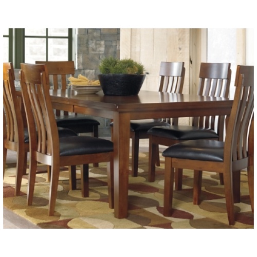 Ralene Extendable Dining Table, Medium Brown, Wood