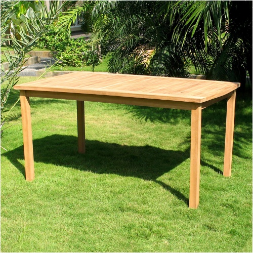 Rectangular Teak Dining Table