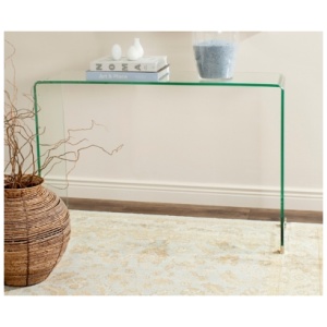 Safavieh Ambler Glass Console Table, Clear