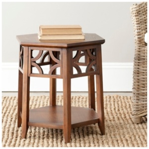 Safavieh Connor End Table, Brown