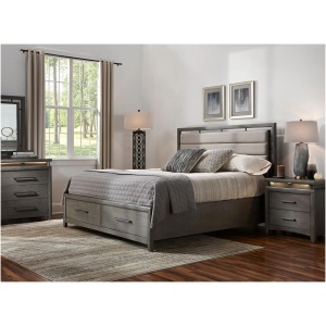 San Clemente 4-pc. Platform Storage Bedroom Set