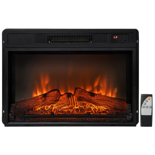18/23 Inch Electric Fireplace Inserted with Adjustable LED Flame-23 inches