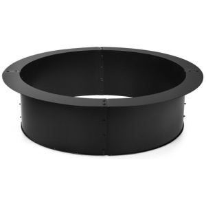 36 inch Round Steel Fire Pit Ring Line for Outdoor Backyard