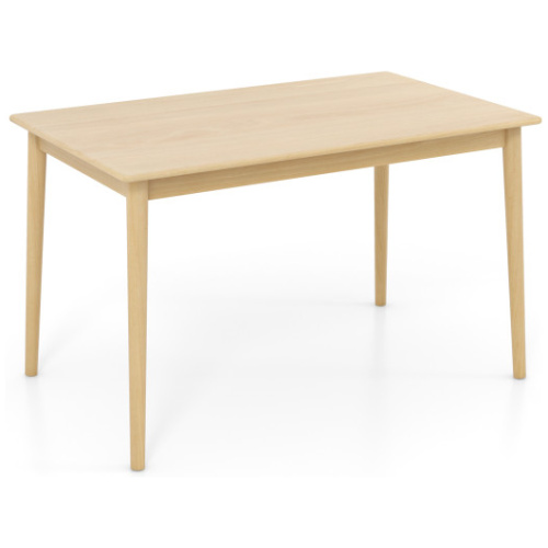 48 Inches Wooden Dining Table for 4 People-Natural