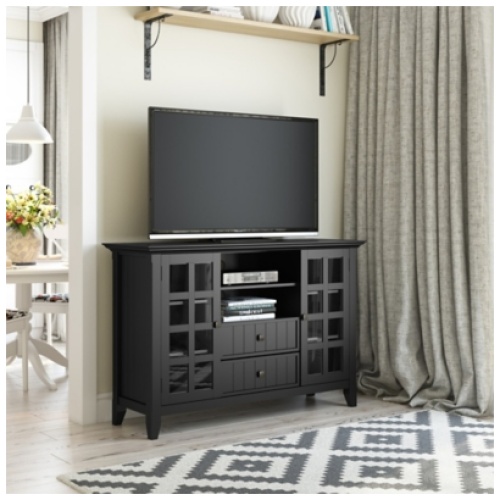 "Acadian 53" TV Stand", Black