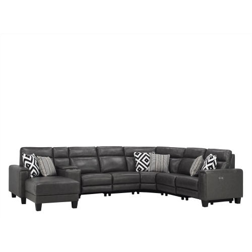 Ace 7-pc. Power Sectional