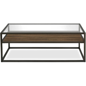 Addison Rectangular Rustic Oak Coffee Table