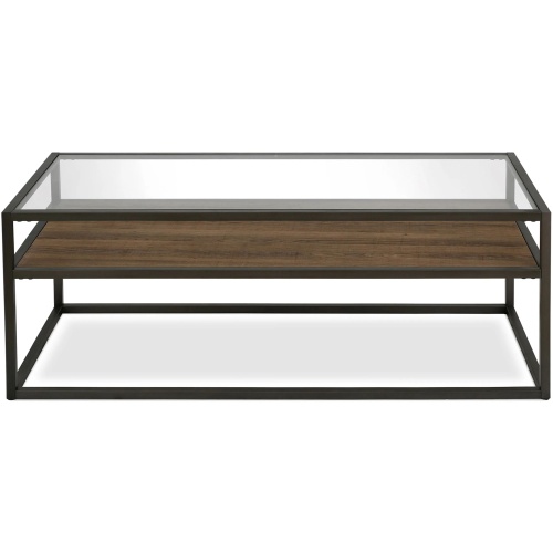 Addison Rectangular Rustic Oak Coffee Table