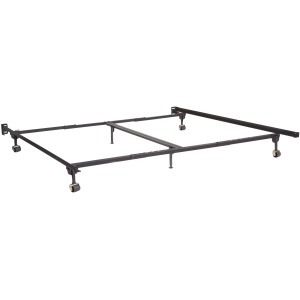 Adjustable Bed Frame w/ Casters - Queen/King