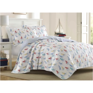 Ahoy-3 Piece Quilt Set