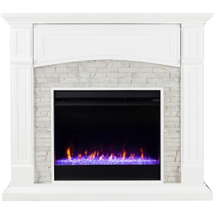Alcester Color Changing Media Fireplace