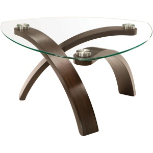 Allure Round Glass Coffee Table