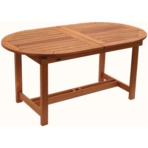 Amazonia 63" Outdoor Dining Table w/ Leaf