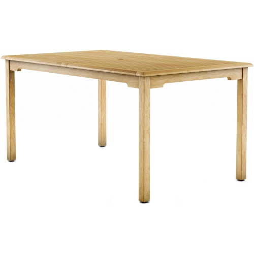 Amazonia Outdoor Teak Rectangular Dining Table