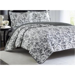 Amberley-3 Piece Quilt Set-Cotton-King