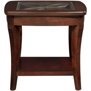 Annandale Square Glass End Table
