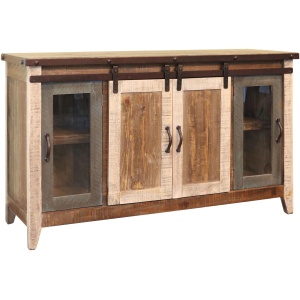 Antique 60" TV Console