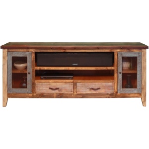 Antique 76" TV Console
