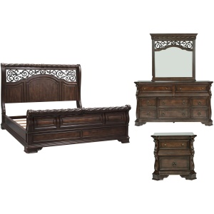 Arbor Place 4-pc. Sleigh Bedroom Set