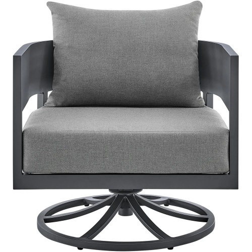 Argiope Outdoor Swivel Rocking Chair