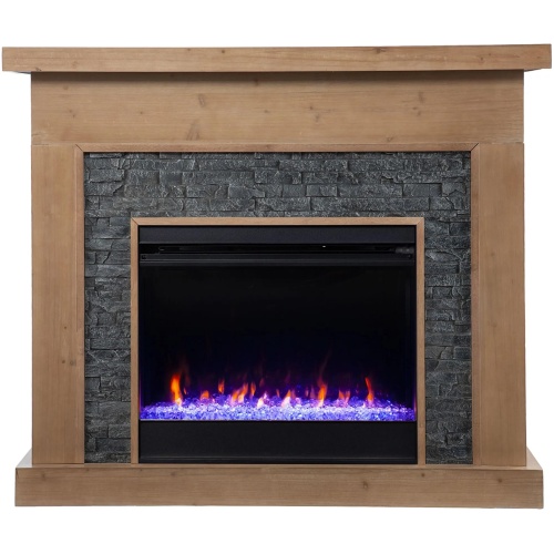 Barbe Elec Color Change Fireplace