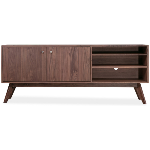 Bauhaus 71" TV Media Unit, Walnut