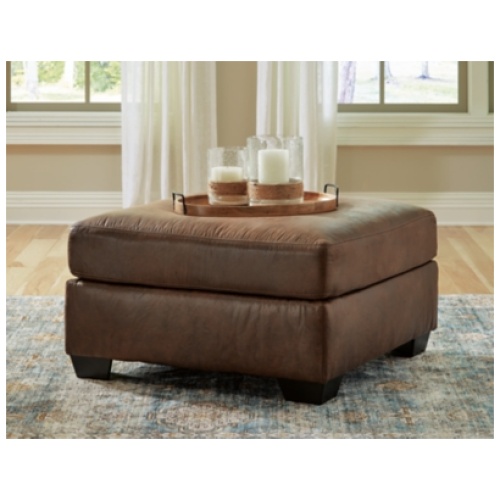 Bladen Oversized Accent Ottoman, Coffee