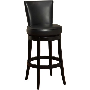Boston Leather Swivel Bar Stool