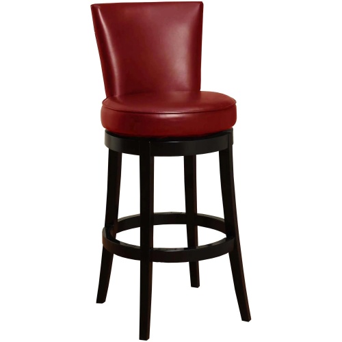 Boston Leather Swivel Counter Stool