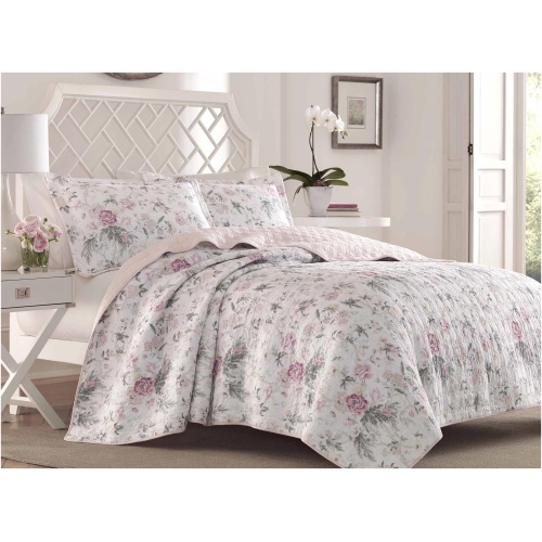 Breezy Floral-3 Piece Quilt Set