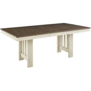 Bremerton Rectangular Dining Table with Butterfly Leaf