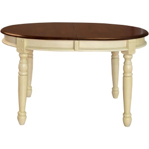 British Isles Oval Double-Leaf Dining Table