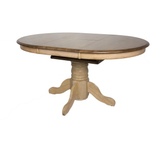 Brook Round Dining Table w/ Leaf