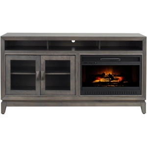 Burton 62" TV Console with Fireplace