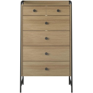 Bushwick Tall 5 Drawer Dresser by Novogratz