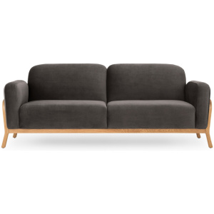 Cabbie 85" Fabric Sofa, Urbane Velvet