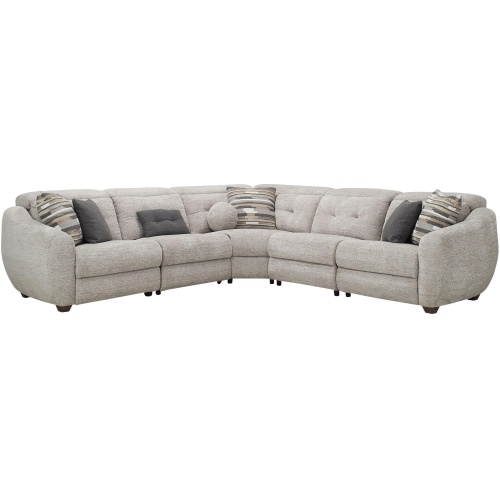 Carson 5-pc. Dual Power Reclining Sectional