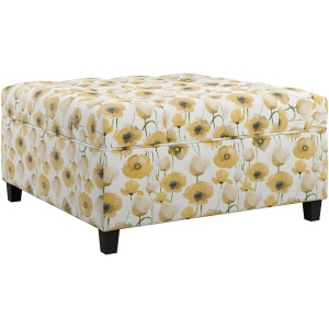 Celia Saxon Storage Ottoman