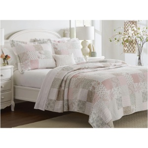 Celina Patchwork-3 Piece Quilt Set