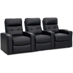 Century Leather 3-pc. Power-Reclining Sectional Sofa