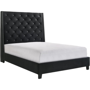 Chant Upholstered Wingback Tufted Bed