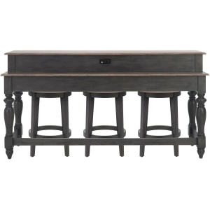 Charleston 4-pc. Console Bar with Stools