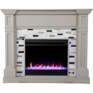 Chester Color Changing Fireplace