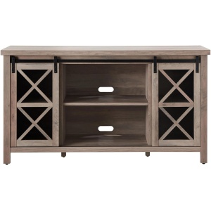 Clementine Oak TV Stand