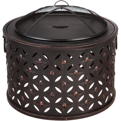 Cylinder Lattice Fire Pit