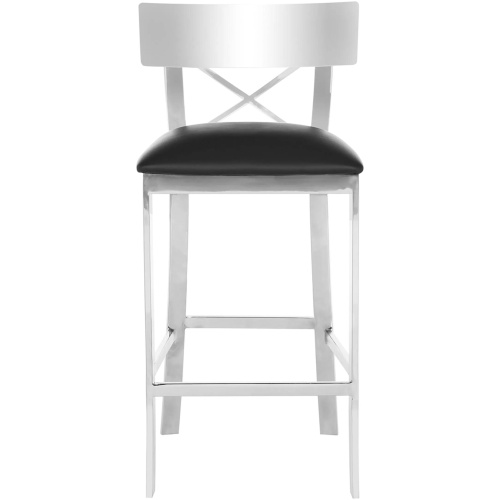 Denis Cross-Back Counter Stool