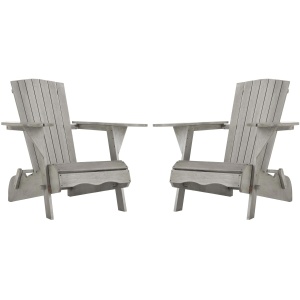 Dilettie Outdoor Adirondack Chairs - Set of 2