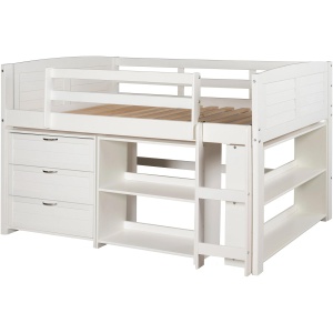 Donco Louver Low Loft Bed