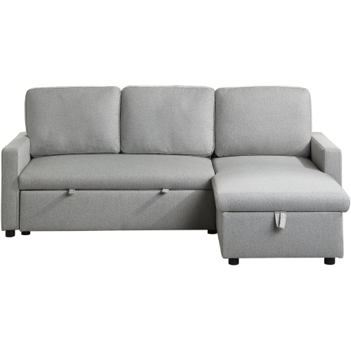 Dunleith 2-pc. Reversible Sectional With Pull-Out Bed And Storage